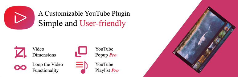 YouTube Embed, Playlist and Popup by WpDevArt