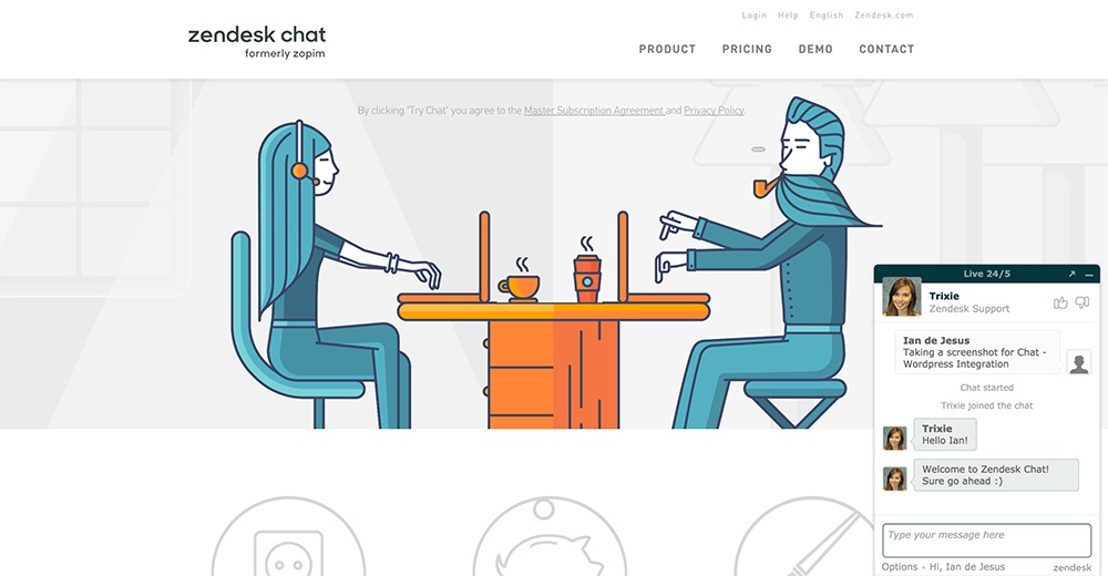 Zendesk Live Chat Free WordPress Plugin