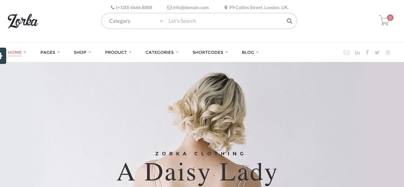 Zorka Magazine & WooCommerce WordPress Theme